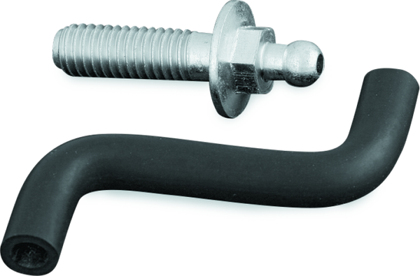 Kuryakyn 1-1/4in Breather Bolts for Twin Cam (Pair) - Bull Strap