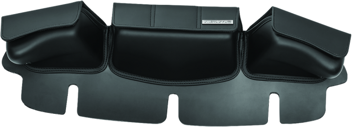 Kuryakyn 3 Pouch Batwing Fairing Bag - Bull Strap