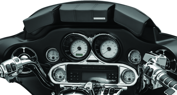 Kuryakyn 3 Pouch Batwing Fairing Bag - Bull Strap