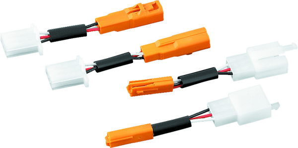 Kuryakyn Adapter Plug For Front Turn Signal Accent 06-17 Honda GL1800 (Pair) - Bull Strap
