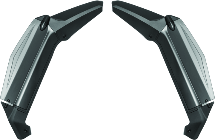 Kuryakyn Air Deflectors 18-Up Goldwing Dark Smoke - Bull Strap