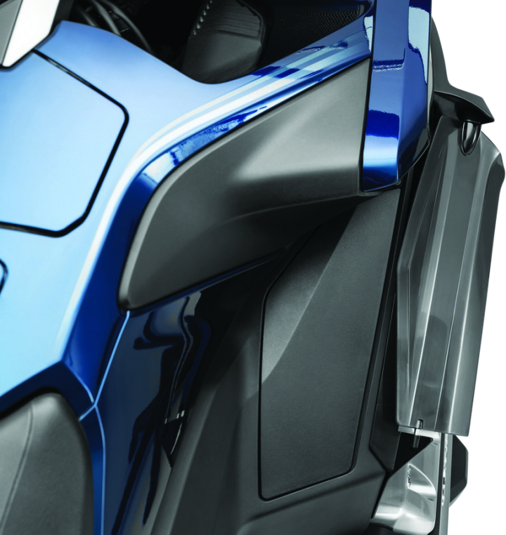 Kuryakyn Air Deflectors 18-Up Goldwing Dark Smoke - Bull Strap