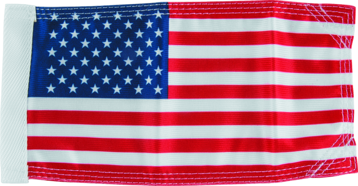 Kuryakyn American Flag 4in X 9in - Bull Strap