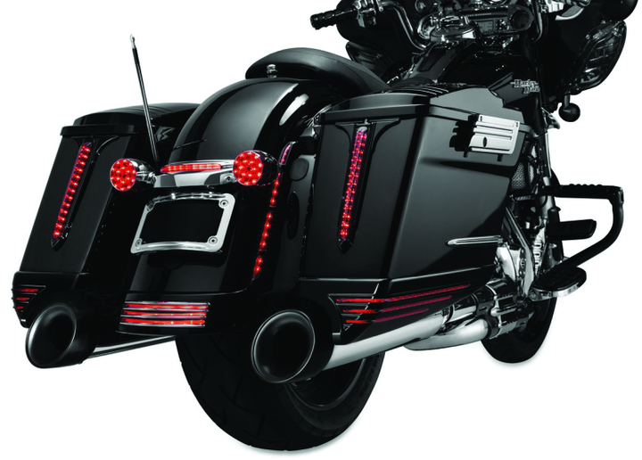 Kuryakyn Billet Antenna Hex/Grooved Black & Raw - Bull Strap