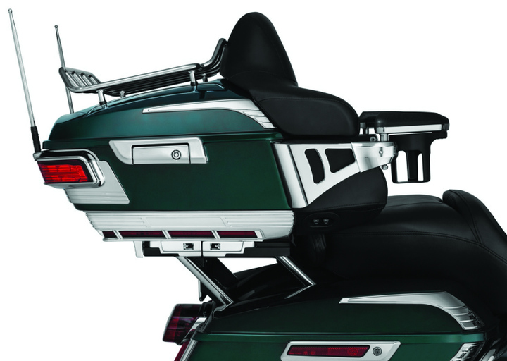 Kuryakyn Billet Antenna Round/Grooved Chrome - Bull Strap