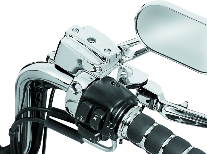 Kuryakyn Brake & Clutch Control Dress-Up Kit Dual Disc Front Brakes 96-07 - Bull Strap