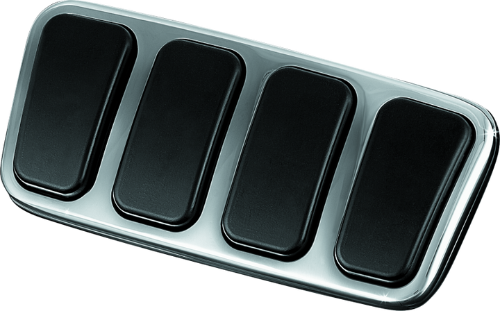 Kuryakyn Brake Pedal Pad For Honda Chrome - Bull Strap