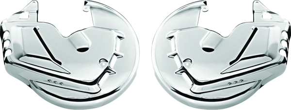 Kuryakyn Brake Rotor Cover Honda 01-17 GL1800 Chrome - Bull Strap