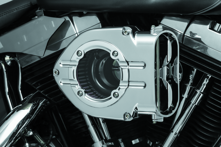 Kuryakyn Clear Trap Door Standard Hypercharger - Bull Strap