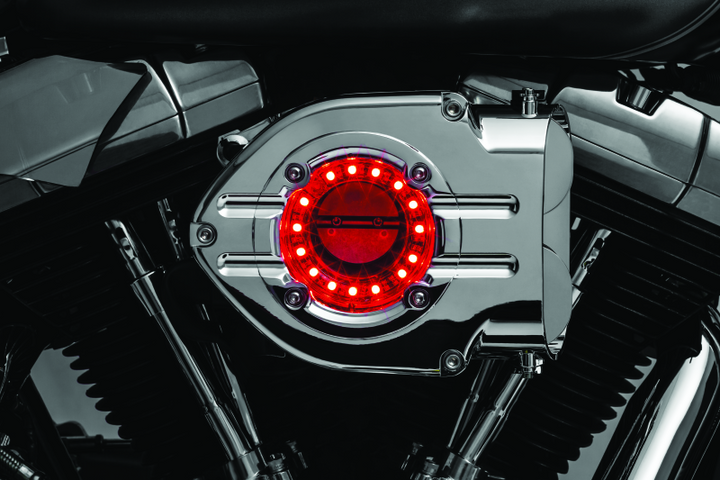 Kuryakyn Clear Trap Door Standard Hypercharger - Bull Strap