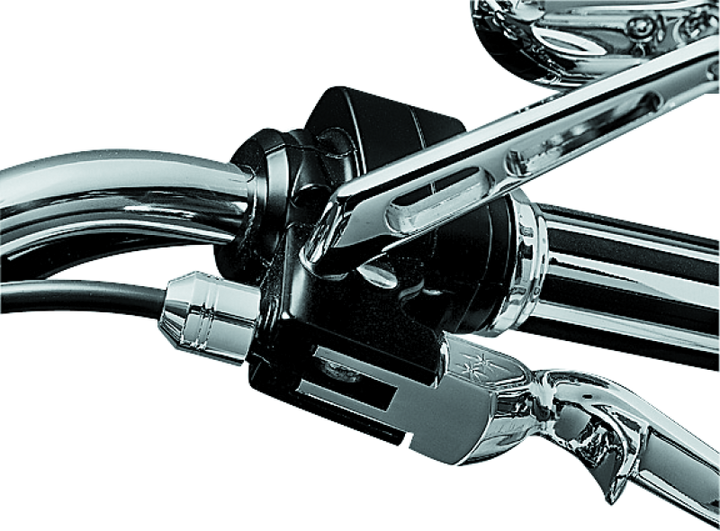Kuryakyn Clutch Cable Ferrule Cover Chrome - Bull Strap
