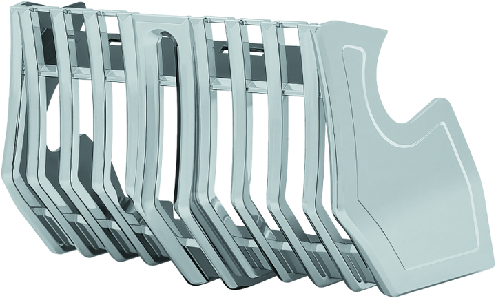 Kuryakyn Coolant Pump Cover Milwaukee-8 Chrome - Bull Strap