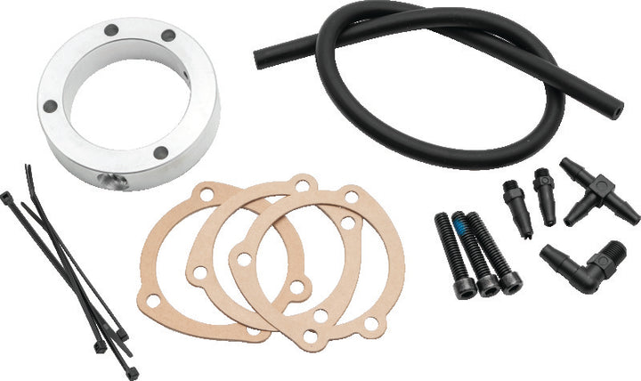 Kuryakyn Crankcase Breather Kit 07-23 XL Sportster Models - Bull Strap