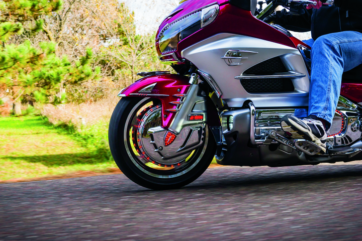 Kuryakyn Deco Eagle Fender Ornament 01-22 Honda GL1800 Chrome - Bull Strap