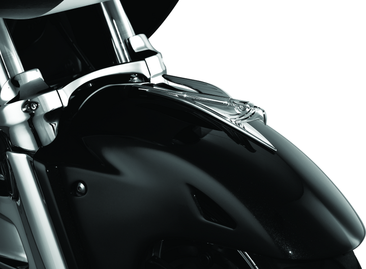 Kuryakyn Deco Eagle Fender Ornament 01-22 Honda GL1800 Chrome - Bull Strap