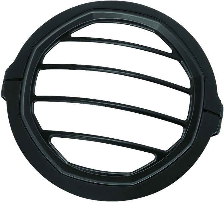 Kuryakyn Dillinger Headlight Trim 5-3/4 Black - Bull Strap
