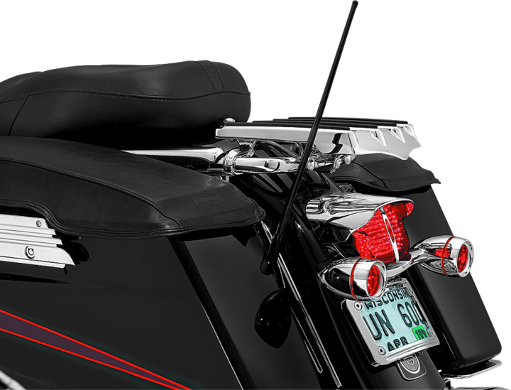 Kuryakyn Dual Function Flexible Antenna - Bull Strap