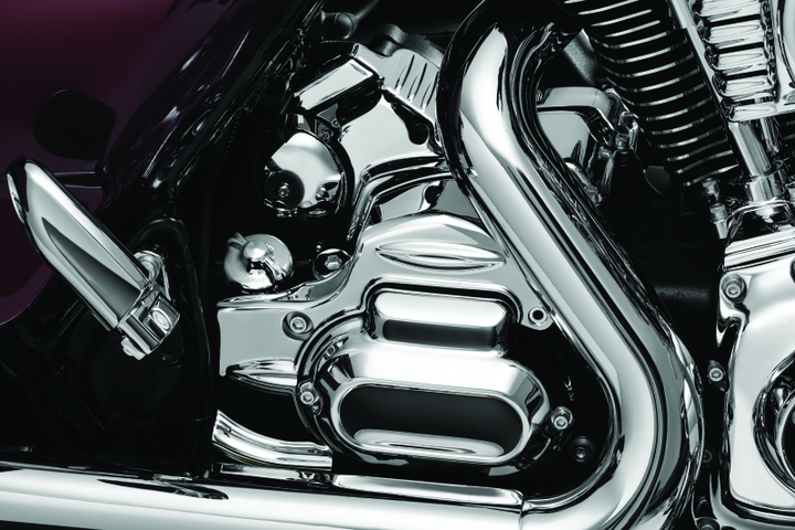 Kuryakyn Easy Turn Dipstick Cap Chrome - Bull Strap