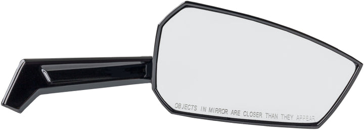 Kuryakyn Enygma Mirrors Gloss - Black - Bull Strap