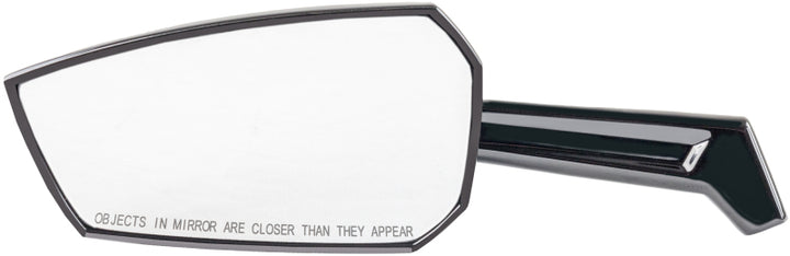Kuryakyn Enygma Mirrors Gloss - Black - Bull Strap