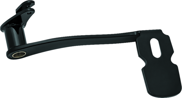 Kuryakyn Extended Brake Pedal 14 and Up Touring w/ Fairings Gloss Black - Bull Strap