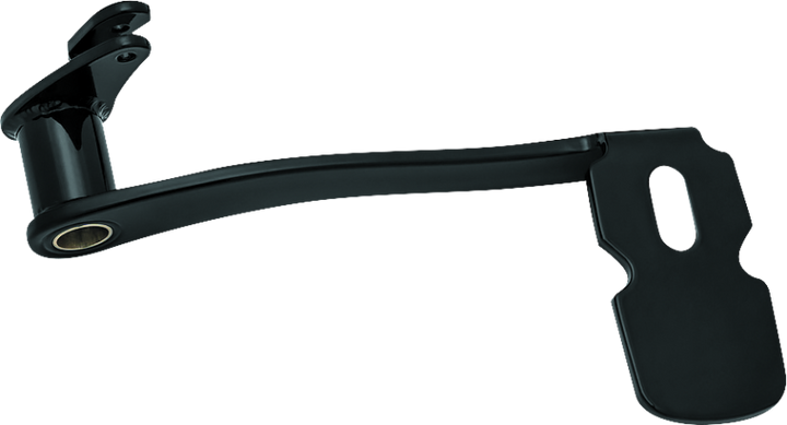 Kuryakyn Extended Brake Pedal 14 and Up Touring w/ Fairings Gloss Black - Bull Strap