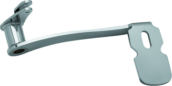 Kuryakyn Extended Brake Pedal 14 and Up Touring w/o Fairings Chrome - Bull Strap