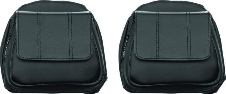 Kuryakyn Fairing Lower Door Pockets - Bull Strap