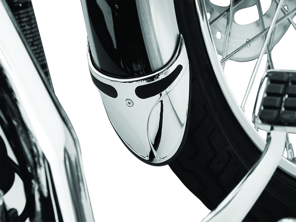 Kuryakyn Fender Extension For Narrow Fenders Chrome - Bull Strap