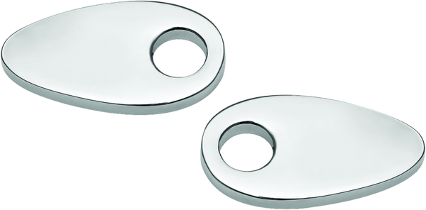 Kuryakyn Fender Strut Plates Chrome - Bull Strap