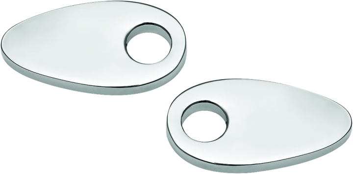 Kuryakyn Fender Strut Plates Chrome - Bull Strap