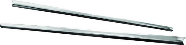 Kuryakyn Front Fender Side Trim Chrome - Bull Strap