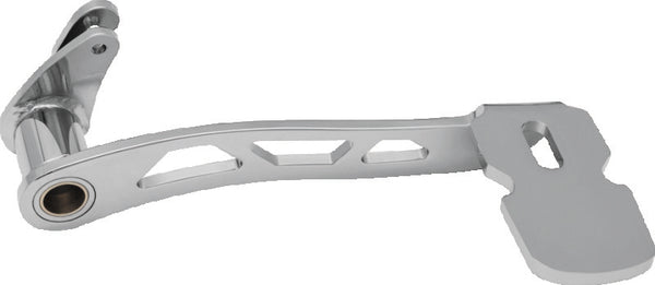 Kuryakyn Girder Extended Brake Pedal 14 and Up Without Fairing Lowers Chrome - Bull Strap