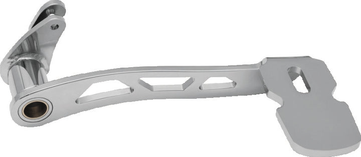 Kuryakyn Girder Extended Brake Pedal 14 and Up Without Fairing Lowers Chrome - Bull Strap