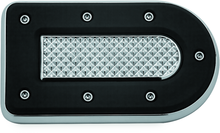 Kuryakyn Heavy Industry Brake Pedal 80-Up FL Models Chrome - Bull Strap