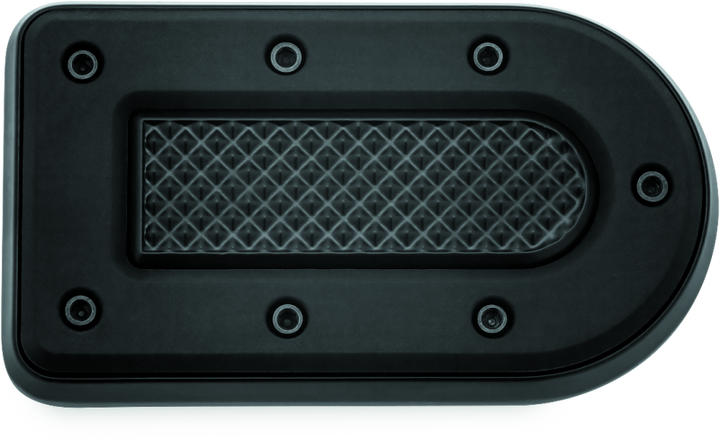 Kuryakyn Heavy Industry Brake Pedal Satin Black - Bull Strap