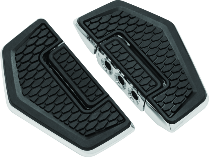 Kuryakyn Hex Folding Mini Board Without Adapter Chrome - Bull Strap