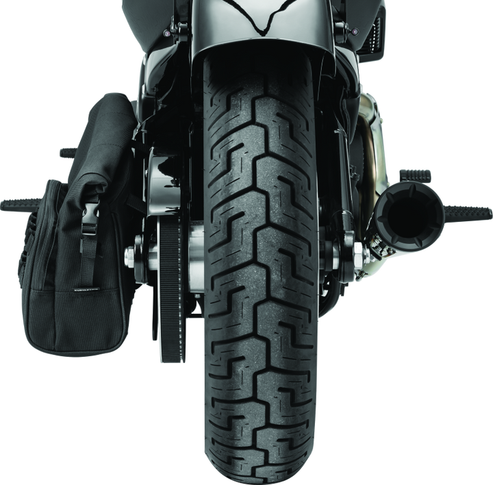 Kuryakyn Hoodrat Universal Swingarm Bag - Bull Strap