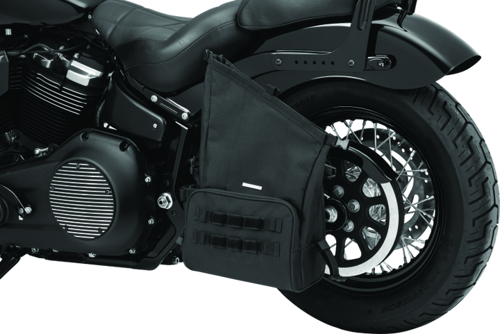 Kuryakyn Hoodrat Universal Swingarm Bag - Bull Strap