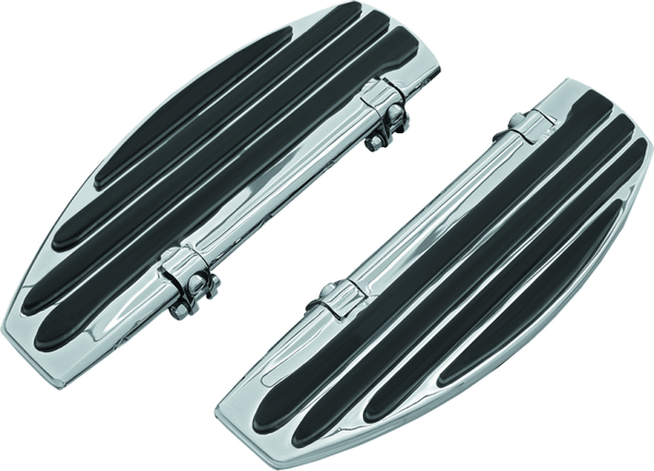 Kuryakyn ISO Driver Floorboards Chrome - Bull Strap