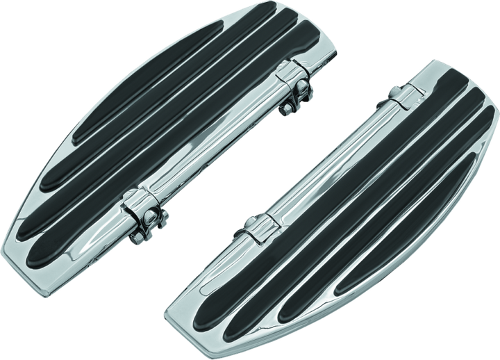Kuryakyn ISO Driver Floorboards Chrome - Bull Strap