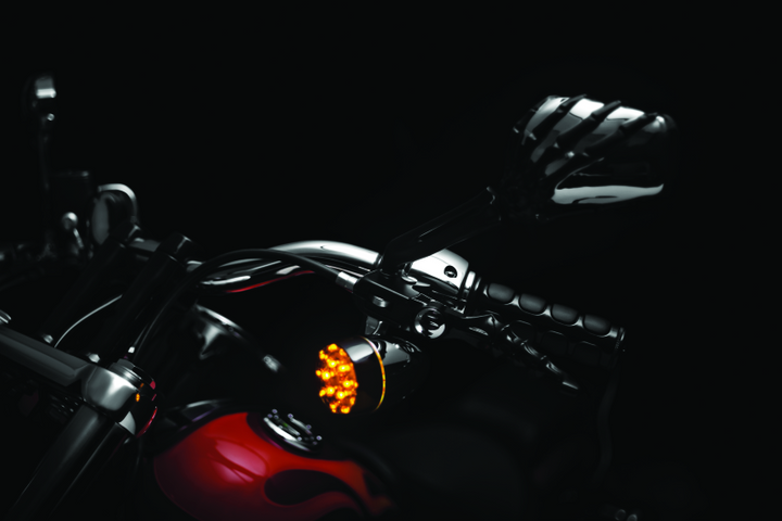 Kuryakyn ISO Grips Without Throttle Boss Dual Cable Black - Bull Strap