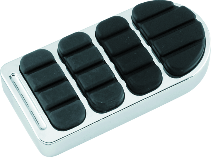 Kuryakyn ISO Longhorn Brake Pedal Pad Chrome - Bull Strap