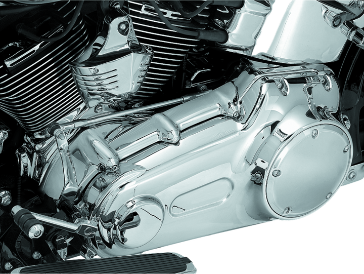 Kuryakyn Inner Primary Cover Softail Chrome - Bull Strap