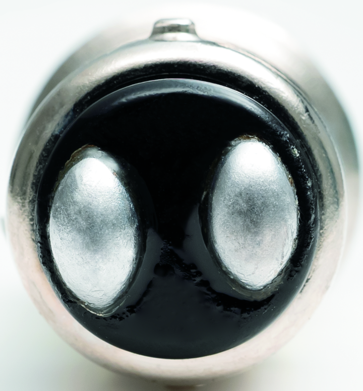 Kuryakyn L.E.D. Bulb 1157 White/Amber - Bull Strap