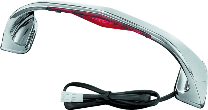 Kuryakyn L.E.D. Lighted Trunk Lid Handle 01-17 GL1800 Chrome - Bull Strap