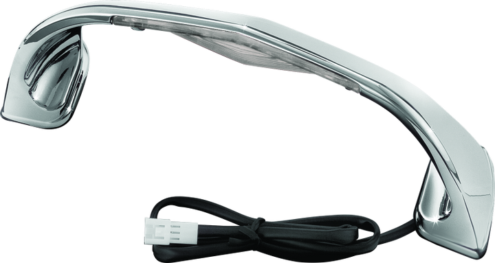 Kuryakyn L.E.D. Lighted Trunk Lid Handle 01-17 GL1800 Chrome - Bull Strap