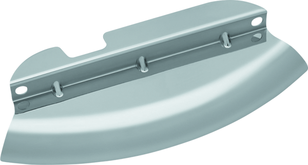 Kuryakyn Lower Triple Tree Wind Deflector Chrome - Bull Strap
