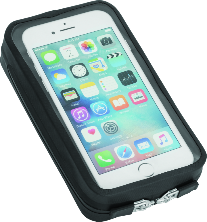 Kuryakyn Magnetic Device Tank Pouch Black - Bull Strap