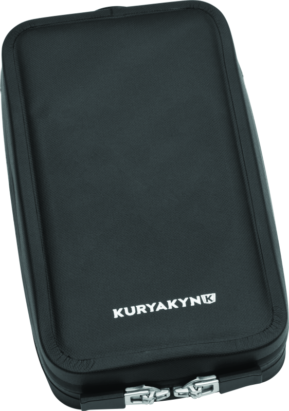 Kuryakyn Magnetic Device Tank Pouch Black - Bull Strap